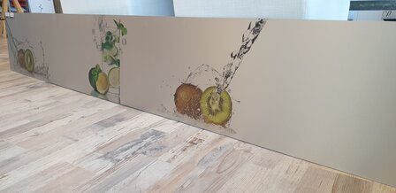 OUTLET Butler uitvoering Visuall P077 Kiwi splash / P265 Limoen in glas