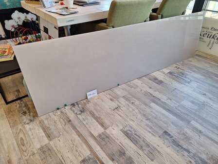 Glazen keukenwand kleur ZAND