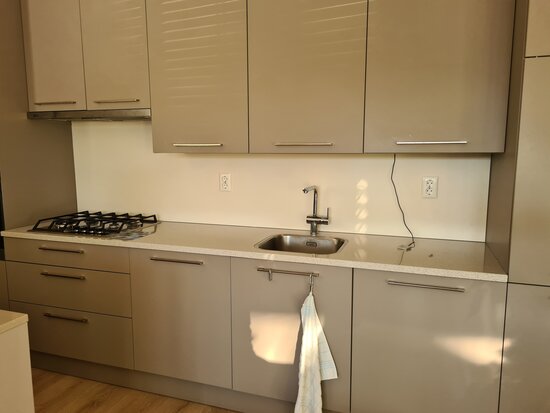VOORBEELD Collorz RAL9001 aluminium in keuken