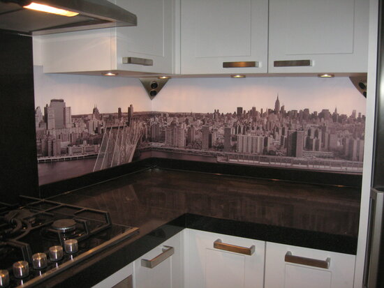 Premium-mat uitvoering P49 Skyline New York