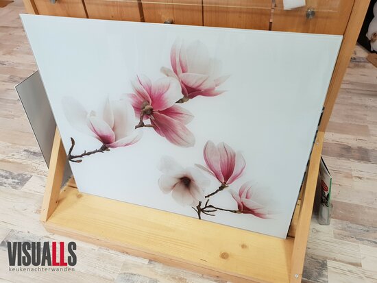 Premium-glas uitvoering Visuall P104 magnolia