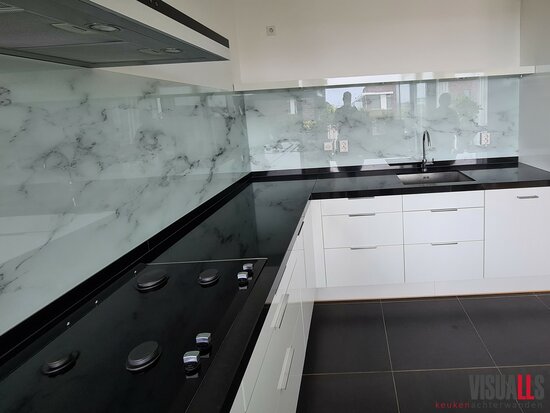 Premium-glas uitvoering Visuall P340 Marble Jones