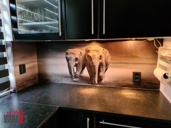 Premium-mat uitvoering Visuall P365 Elephants