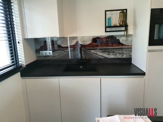 Premium-glas uitvoering Visuall P564 Monument valley