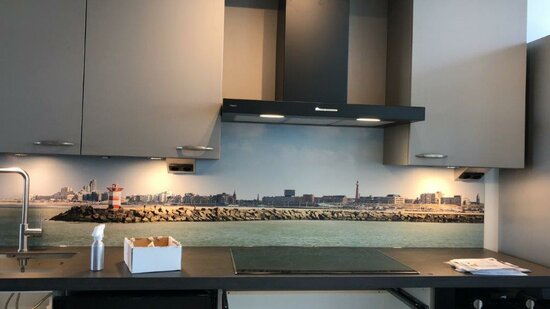 Premium-mat uitvoering Visuall P210 Scheveningen (Foto van Groeneveld keukens Scheveningen)