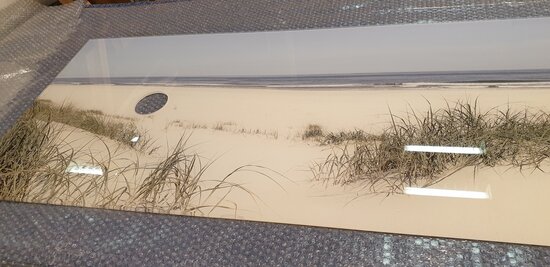 Premium-glas Visuall P173 Verloove beach