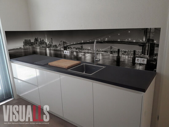 Impressie vooraf met Visuall P78 Skyline NY by night