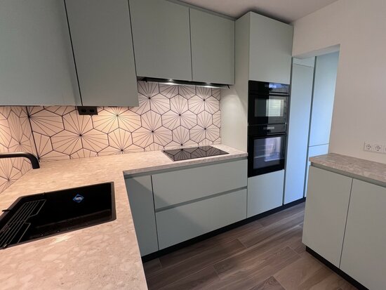 Premium-mat uitvoering Visuall P635 Hexagon tegel