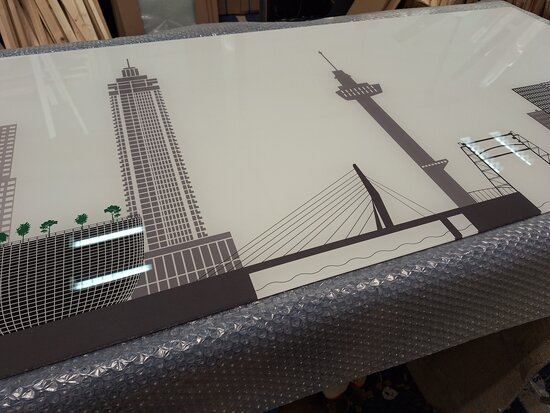 Premium-glas uitvoering Visuall R28 Rotterdam