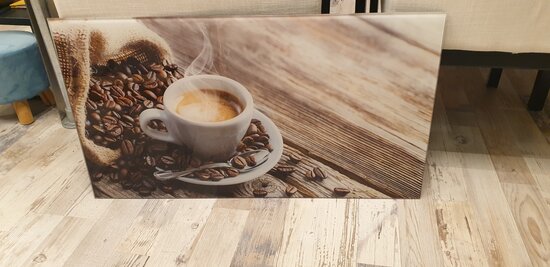 Premium-glas uitvoering Visuall P440 Espresso