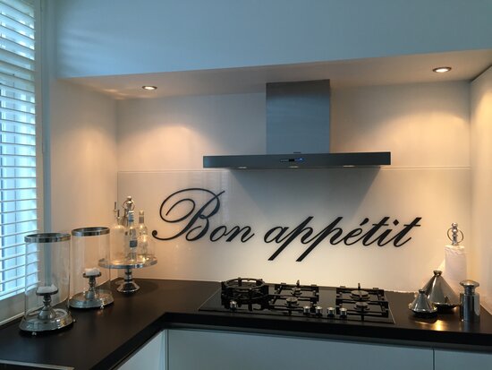 Premium-glas uitvoering Visuall P219 Bon appetit