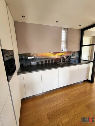 Premium-glas uitvoering Visuall P653 Domburg Wave