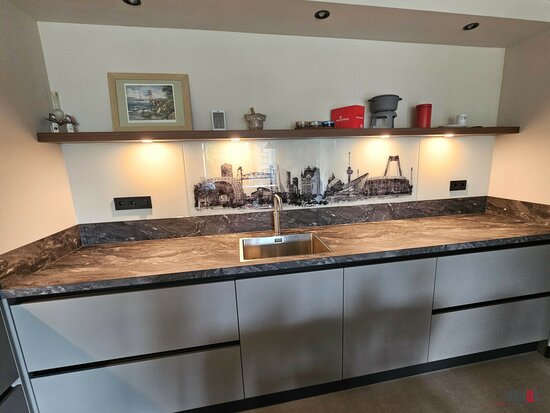 Premium-glas Visuall R33 Rotterdam art work
