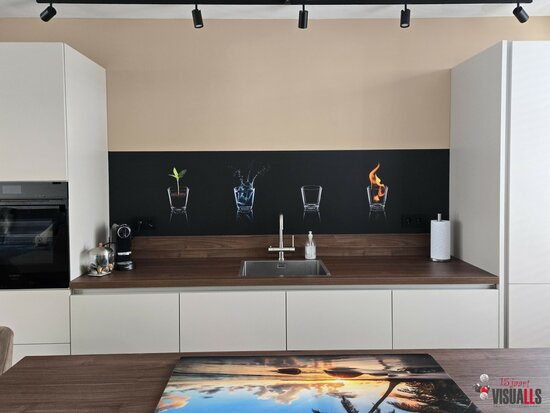 Premium-mat uitvoering Visuall P247 Four elements op maat ontworpen