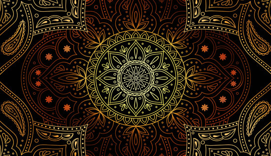 Kookplaatbeschermer type: KB709 Mandala