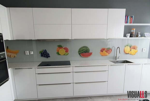 Premium-glas Visuall uitvoering P559 Tropisch fruit