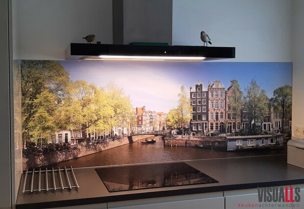 Premium-mat uitvoering Visuall P71 Amsterdamse gracht