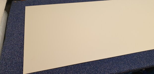 OUTLET Collorz RAL9001 afm 298.6 x 60cm