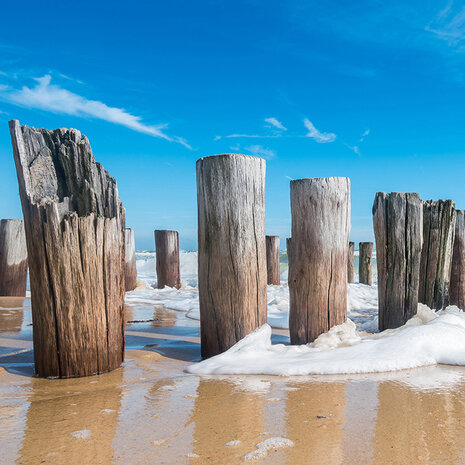 Uitsnede P89 Strandpalen