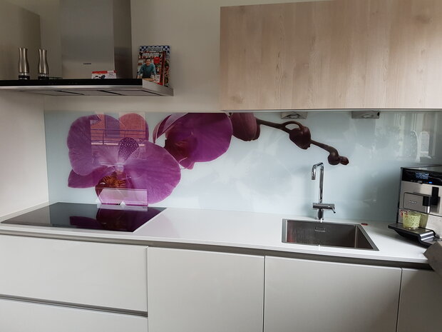 Premium-glas uitvoering Visuall P43 Roze orchidee