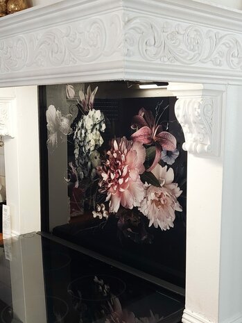 Premium-glas uitvoering Visuall P506 Vintage flowers