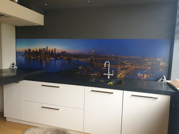 Premium-mat uitvoering Visuall P271 Skyline New York - Manhattan