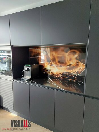 Premium-glas uitvoering Visuall P562 Espresso