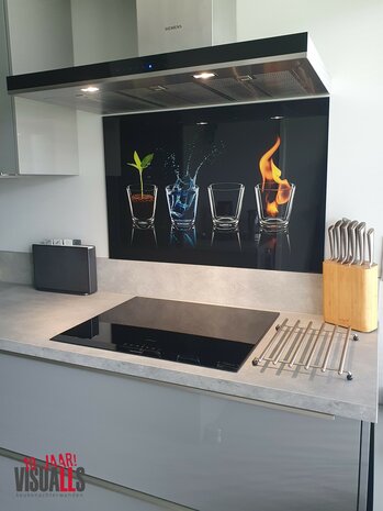 Premium-glas uitvoering Visuall P247 Four elements