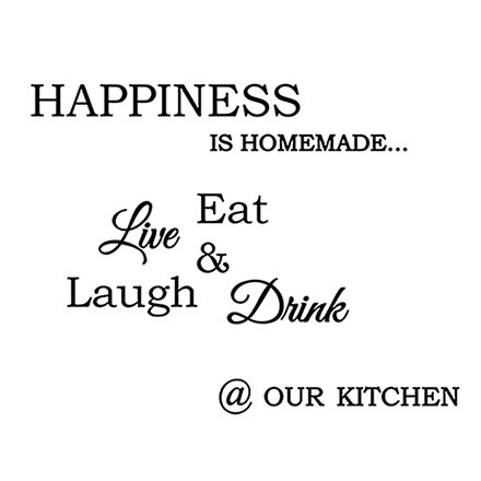 Plat ontwerp Visuall P92 Happiness is homemade