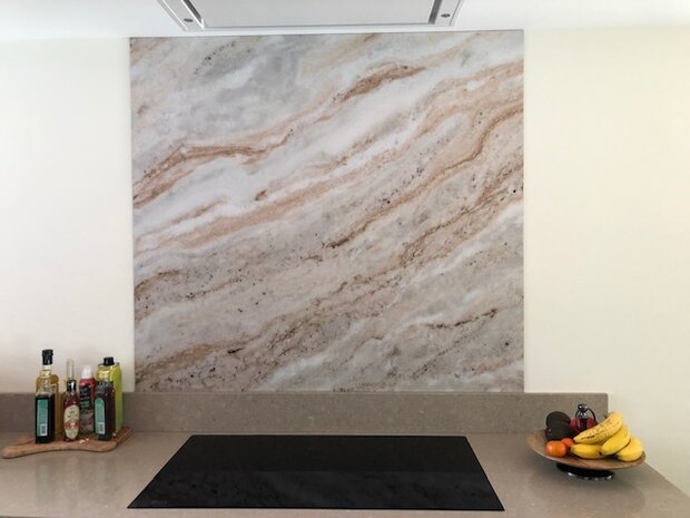 Premium-mat uitvoering Visuall P384 Marble Richards