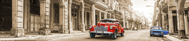 Plat ontwerp P366 Cuba sepia