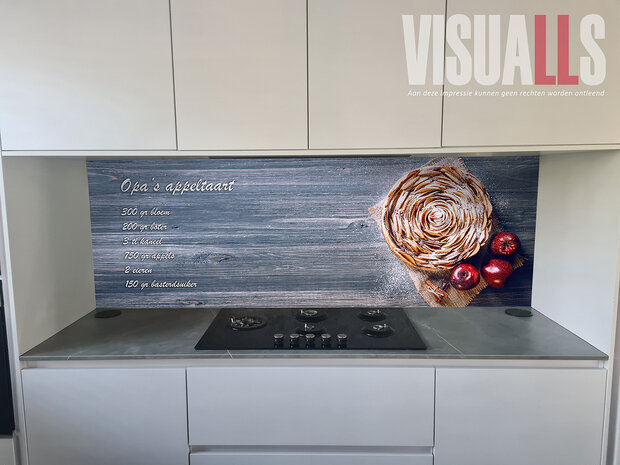 Impressie met Visuall P437 Fancy applepie