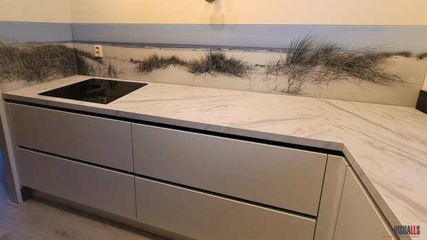 Premium-glas Visuall P173 Verloove beach