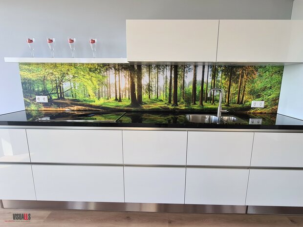 Premium-mat uitvoering Visuall Premium-butler uitvoering P248 Forrest view