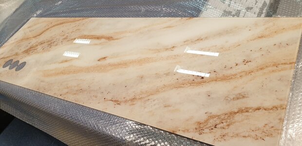 Premium-glas uitvoering Visuall P384 Marble Richards