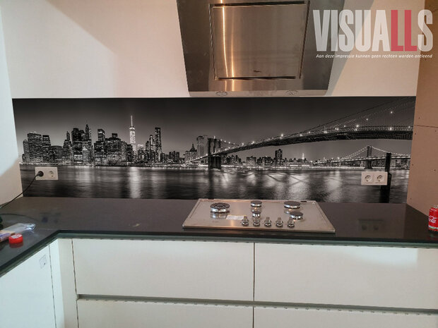 Impressie vooraf met Visuall P78 Skyline NY by night