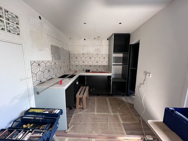 Premium-mat uitvoering Visuall P635 Hexagon tegel