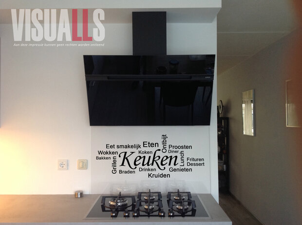 Ontwerp / impressie Visuall P137 Keuken