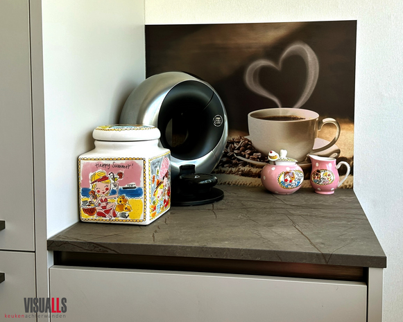 Premium-Butler uitvoering Visuall P651 Cup of love