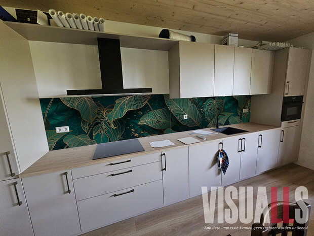 Impressie vooraf met Visuall P517 Graphic Palm