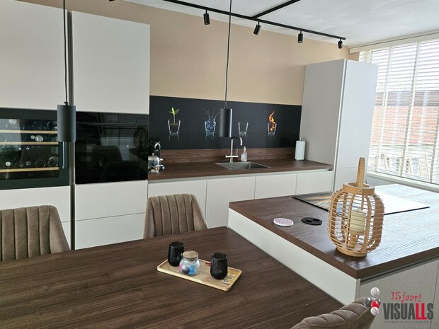 Premium-mat uitvoering Visuall P247 Four elements op maat ontworpen