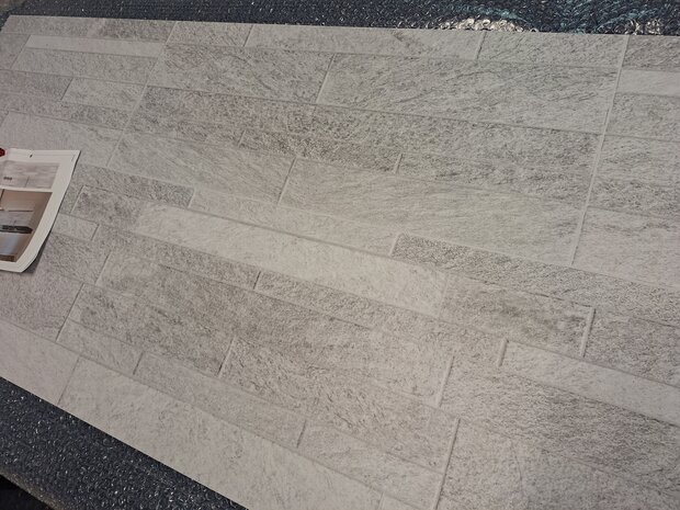 Premium-mat uitvoering Visuall P566 Gray tiles
