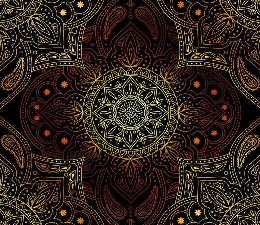Kookplaatbeschermer type: KB709 Mandala