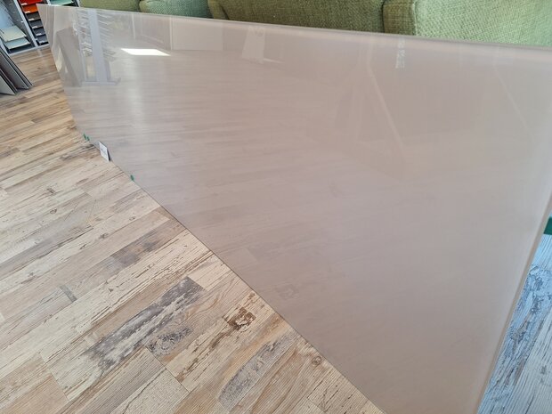Glazen keukenwand kleur ZAND