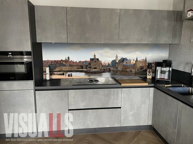 Ontwerp / impressie op maat met Visuall MH02 Zicht op Delft