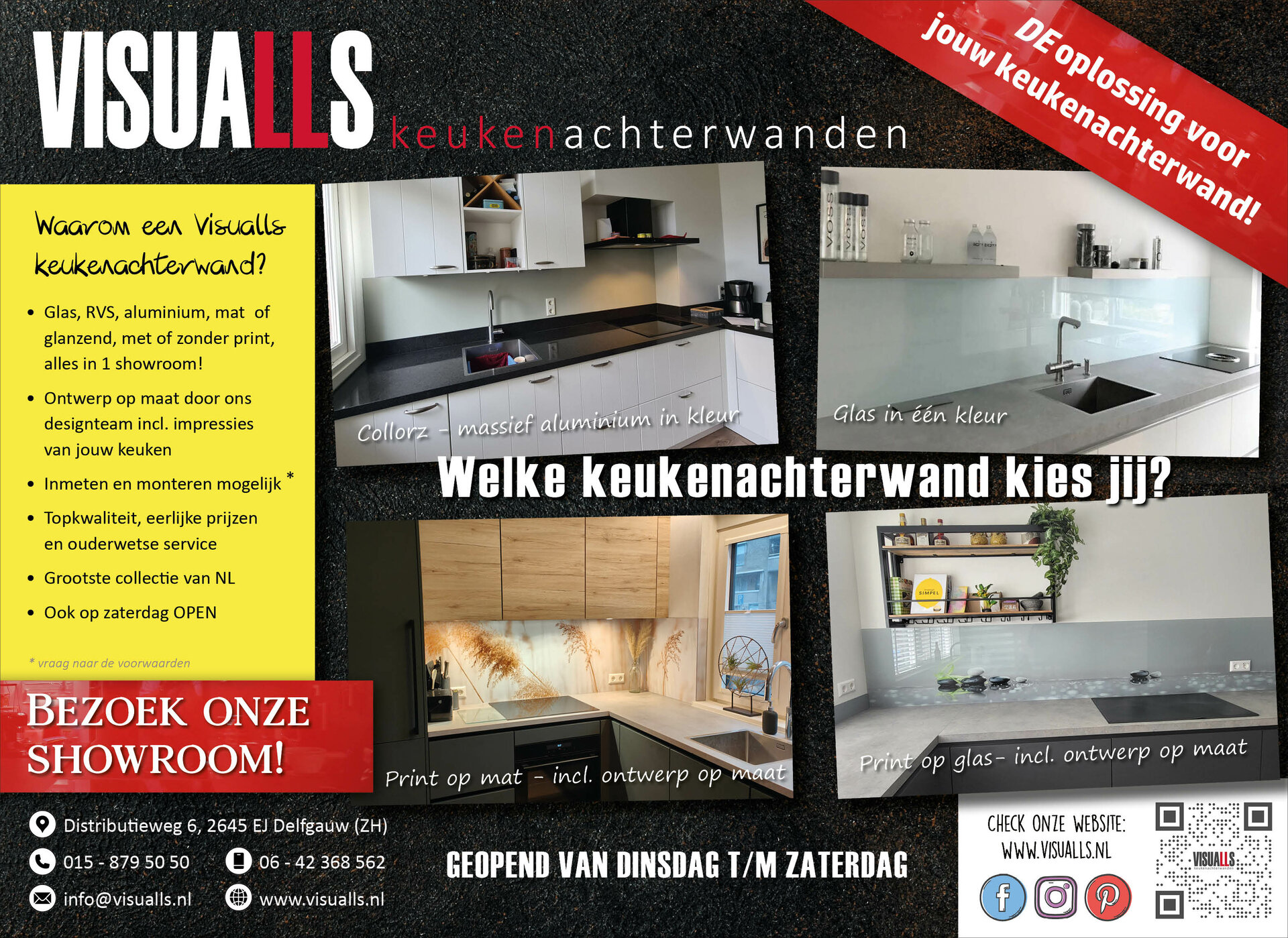 Welke keukenwand kies jij? Welke keukenwand kies jij?