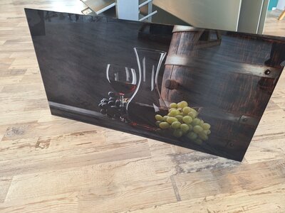 Premium-glas Visuall P477 Wijn en druiven